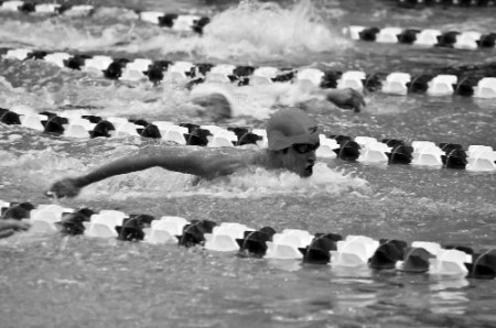 Patriots swim to second place finish in the conference tournament