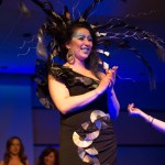 The Patriot Activities Council hosted a fashion show with students at the Paul Mitchell School at Tyson’s Corner to showcase beauty throughout the ages. (JENNY KRASHIN/BROADSIDE)