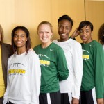 On April 17, Mason announced that Nyla Milleson would take the head coaching position for the women’s basketball team. (JENNY KRASHIN/BROADSIDE)